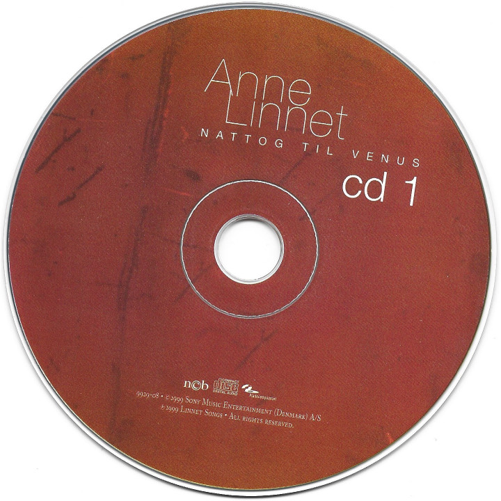 Anne Linnet – Nattog Til Venus - De Bedste Sange Vol. 1