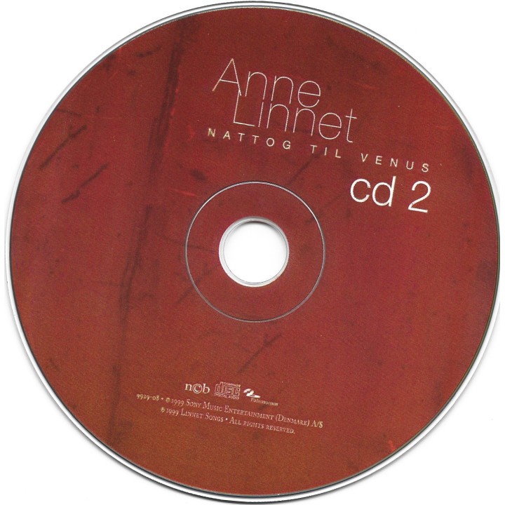 Anne Linnet – Nattog Til Venus - De Bedste Sange Vol. 1