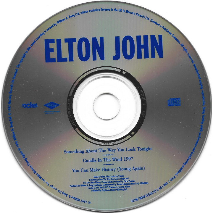 Elton John – Something About The Way You Look Tonight / Candle In The Wind 1997