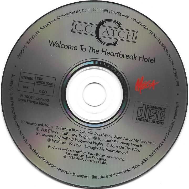 C.C. Catch – Welcome To The Heartbreak Hotel