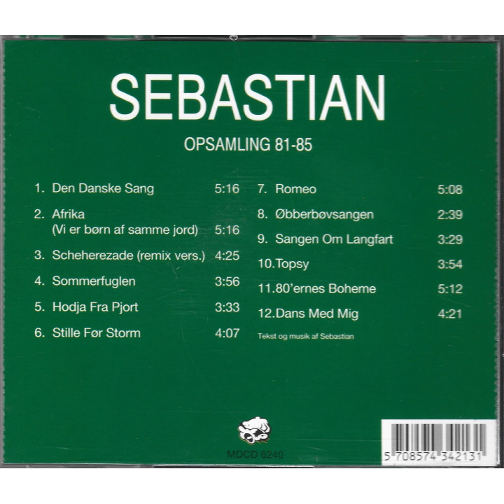 Sebastian – Opsamling 81-85 (Hodja, Romeo, Bohemen & Den Danske