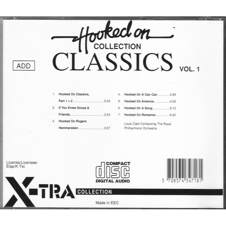 Louis Clark Conducting The Royal Philharmonic Orchestra – Hooked On Classics - Vol. 1