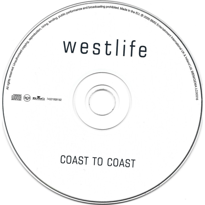 Westlife – Coast To Coast