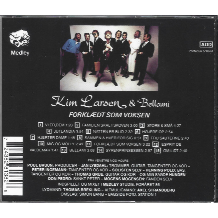 Kim Larsen & Bellami – Forklædt Som Voksen