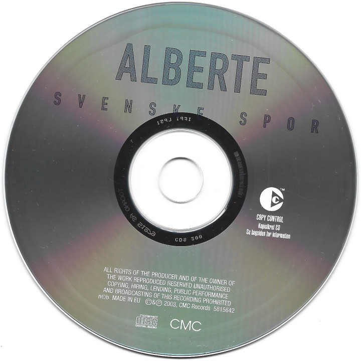 Alberte – Svenske Spor