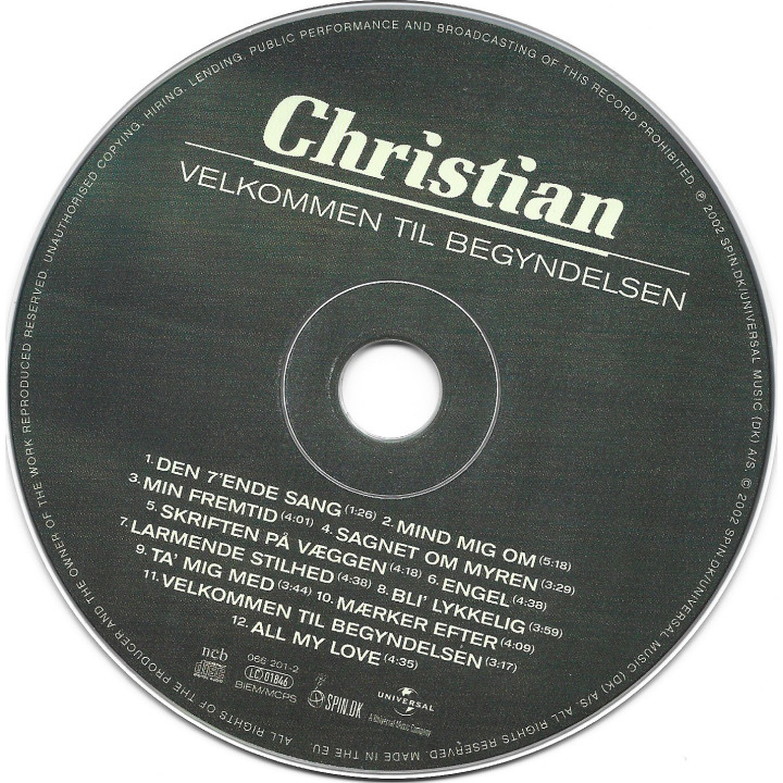 Christian – Velkommen Til Begyndelsen