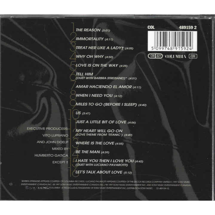 Celine Dion – Let's Talk About Love