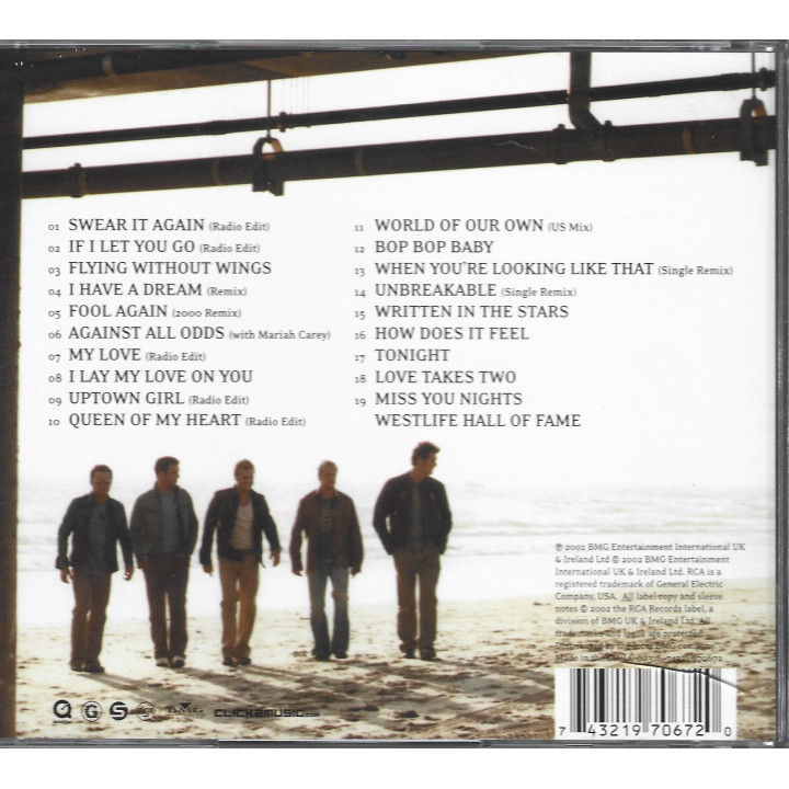 Westlife – Unbreakable - The Greatest Hits Vol. 1