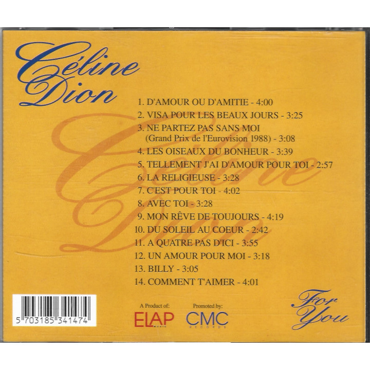 Céline Dion – For You