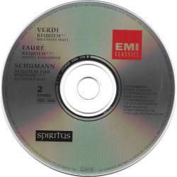 Requiem - Verdi, Schumann, Fauré