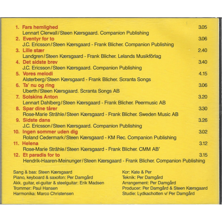 Steen Kærsgaard – Eventyr For 2