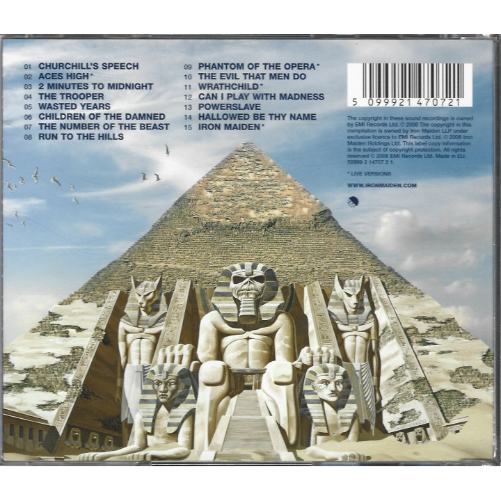 Iron Maiden – Somewhere Back In Time (The Best Of: 1980-1989)