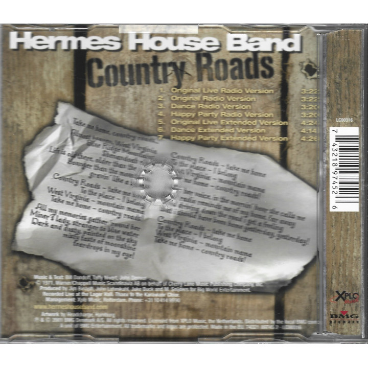 Hermes House Band – Country Roads