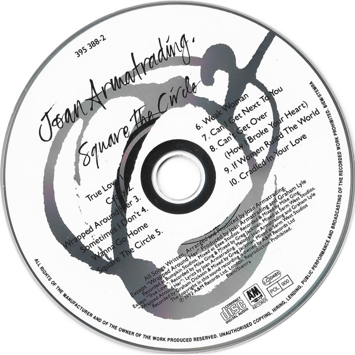 Joan Armatrading – Square The Circle
