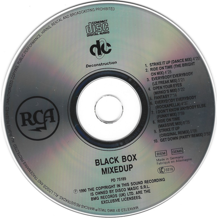 Black Box – Mixed Up!