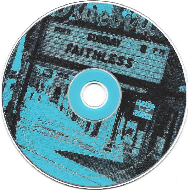 Faithless – Sunday 8PM