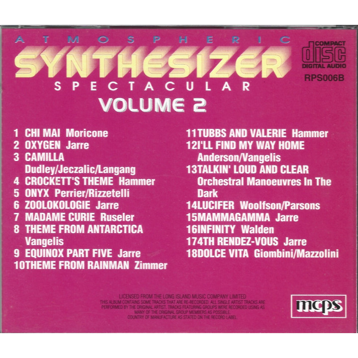 Atmospheric Synthesizer Spectacular - Vol. 2