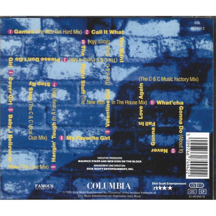NKOTB – No More Games / The Remix Album
