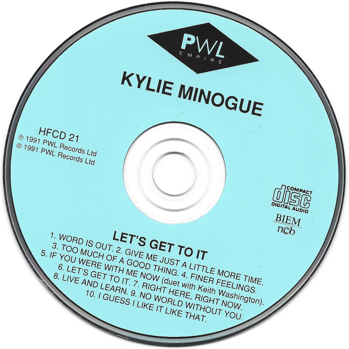 Kylie Minogue – Let's Get To It