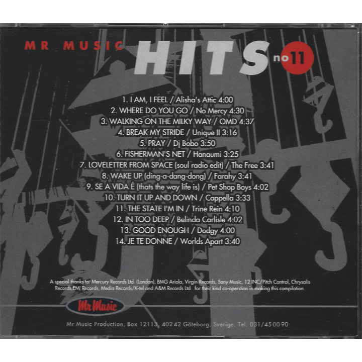 Mr Music Hits 11-96