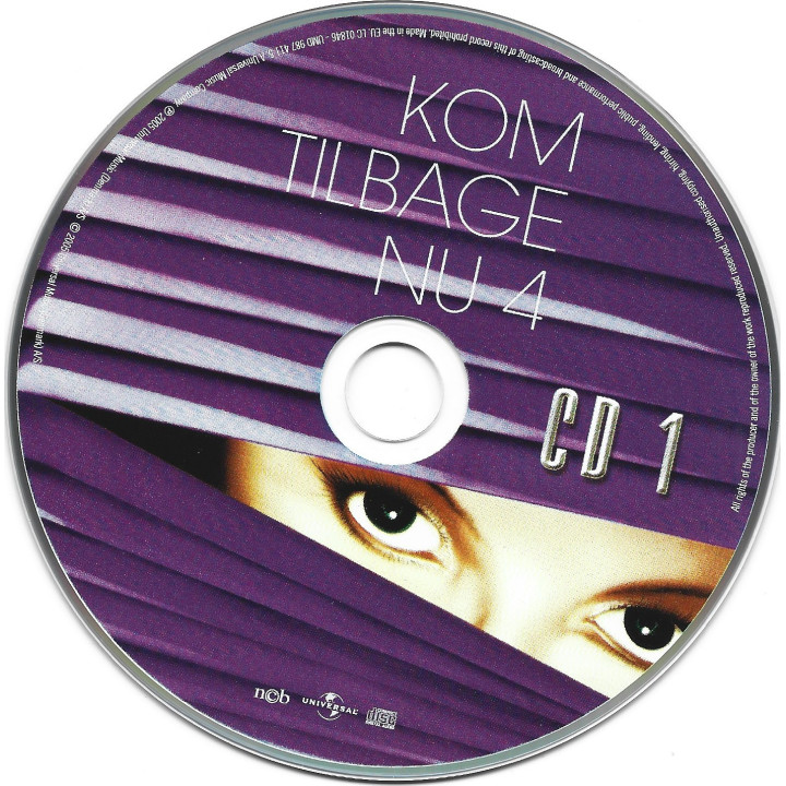 Kom Tilbage Nu 4 - Alle Tiders Danske Hits