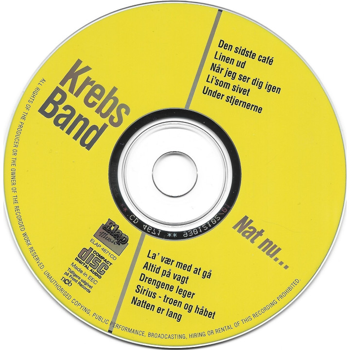 Krebs Band – Nat Nu - Under Stjernerne