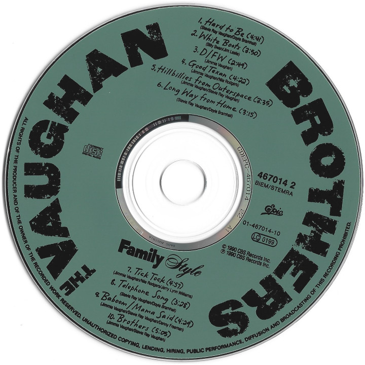 The Vaughan Brothers – Family Style