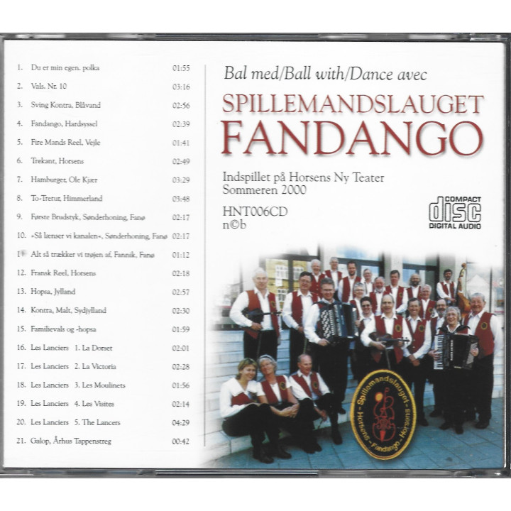 Spillemandslauget Fandango – Bal Med / Ball With / Dance Avec