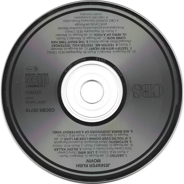 Jennifer Rush – Movin'