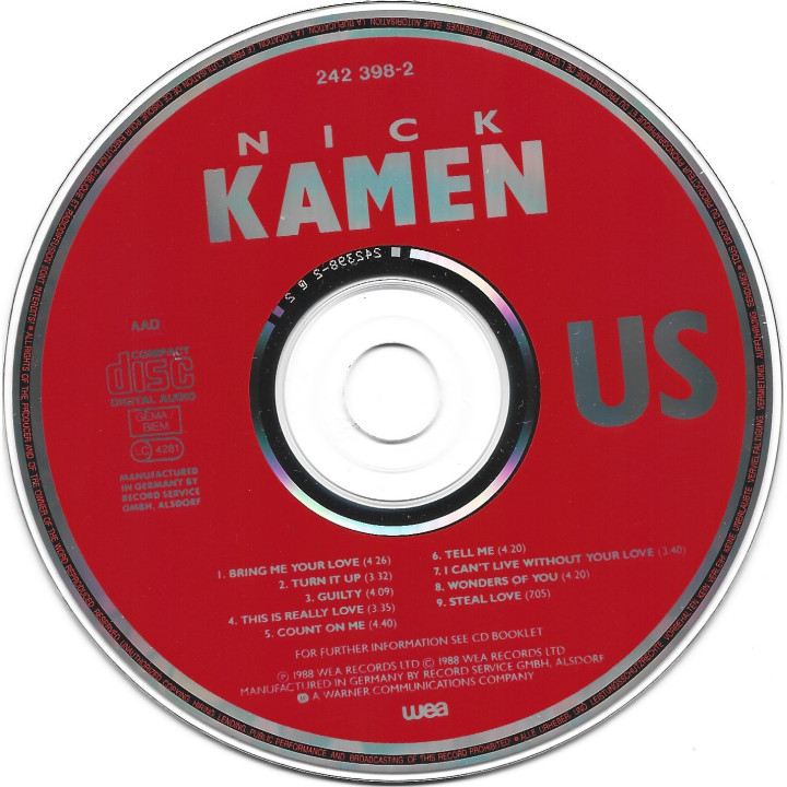 Nick Kamen – Us