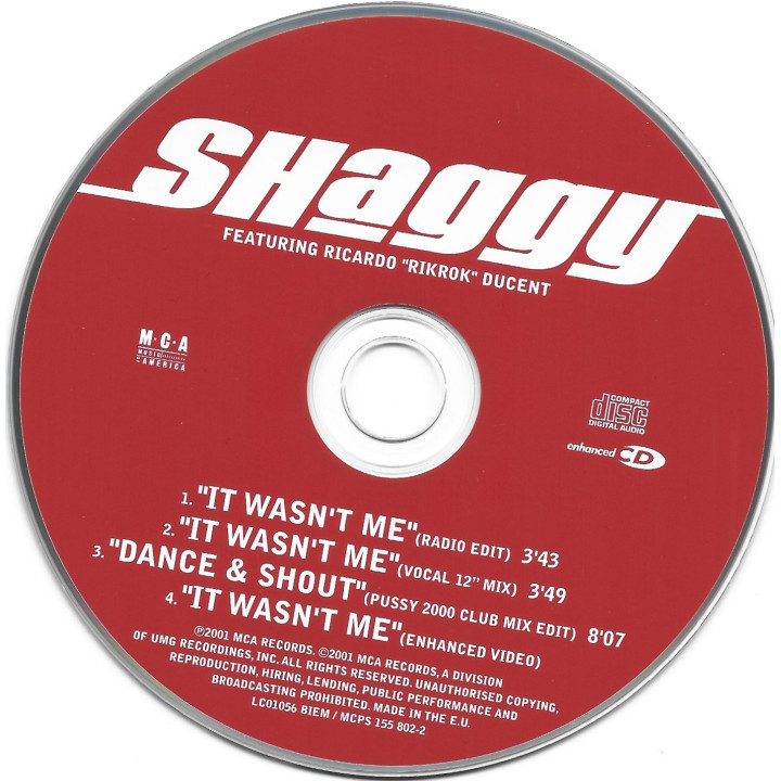 Shaggy Featuring Rikrok – It Wasn't Me