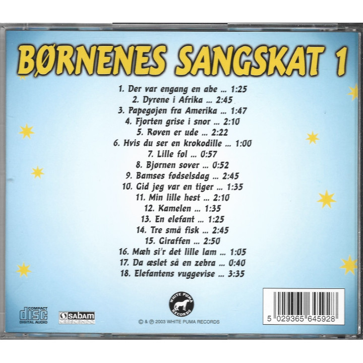 Børnenes Sangskat 1 Vol 3