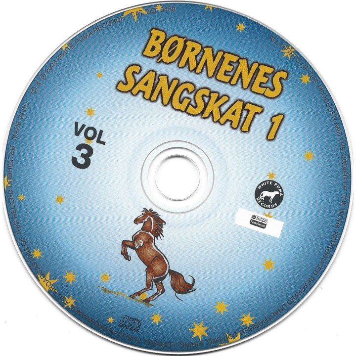 Børnenes Sangskat 1 Vol 3