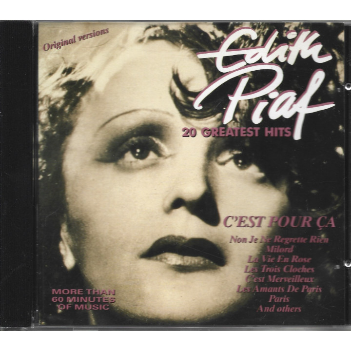 Edith Piaf – C'est Pour Ça - 20 Greatest Hits