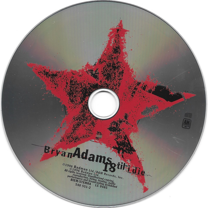 Bryan Adams – 18 Til I Die