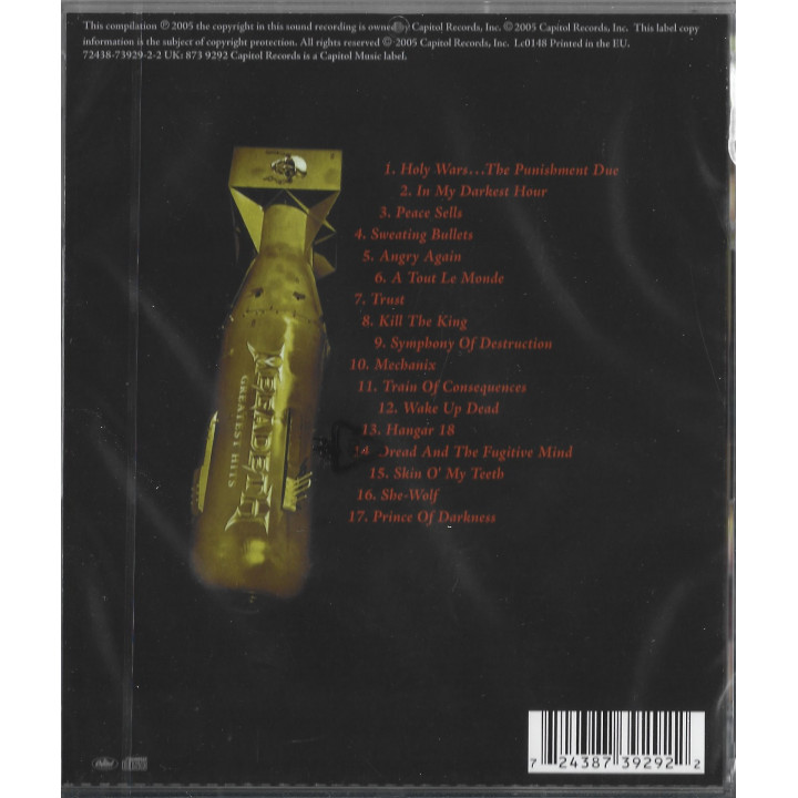 Megadeth – Greatest Hits: Back To The Start