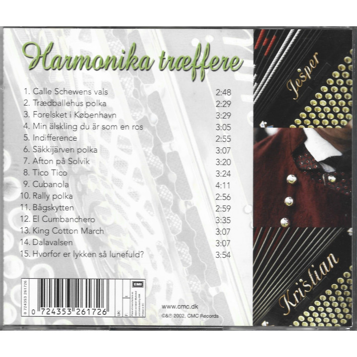 Kristian & Jesper – Harmonika Træffere