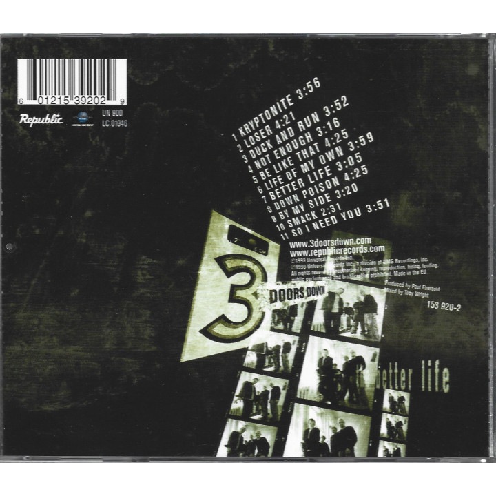 3 Doors Down – The Better Life