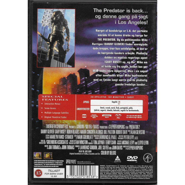 Predator 2 Rovdyret
