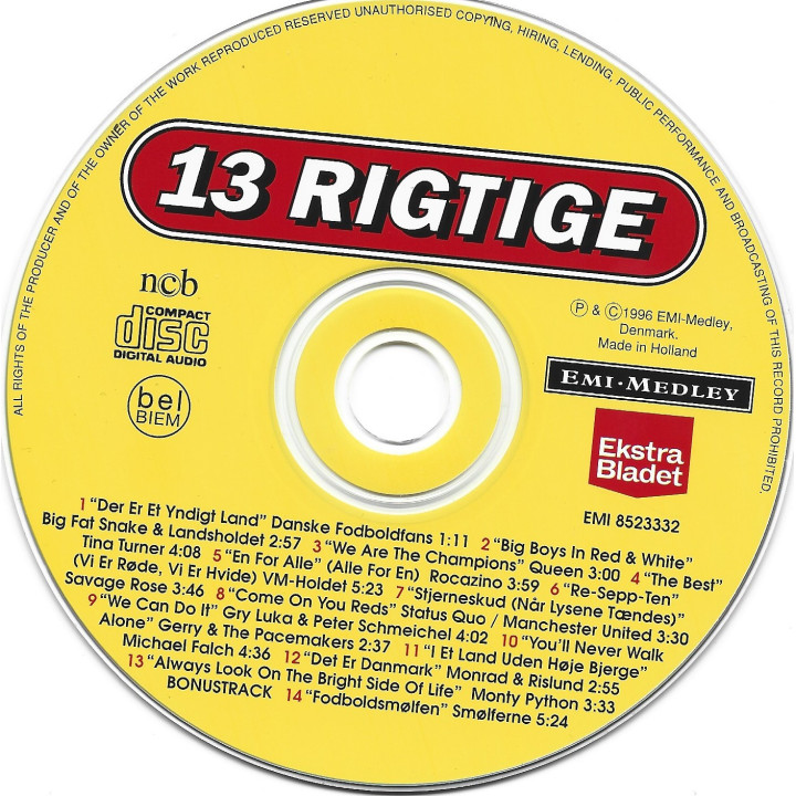 13 Rigtige