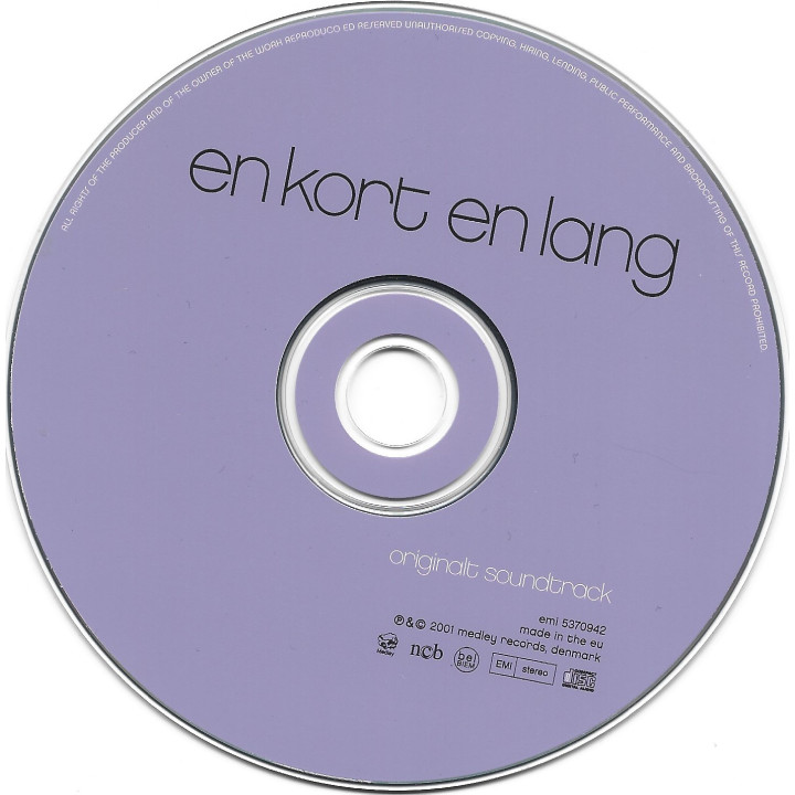 En Kort En Lang - Originalt Soundtrack