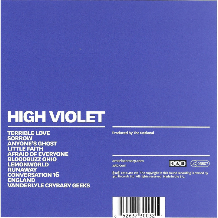 The National – High Violet