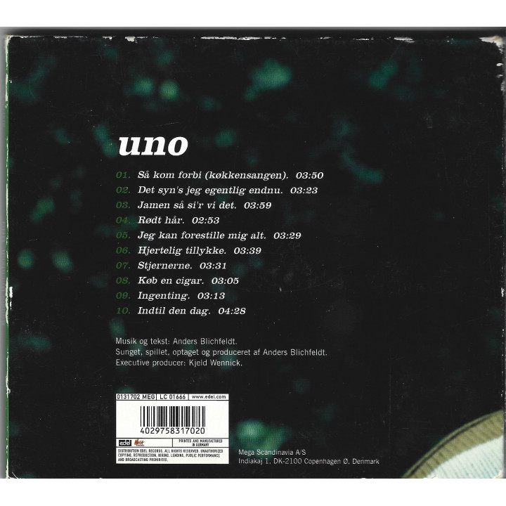 Anders Blichfeldt – Uno