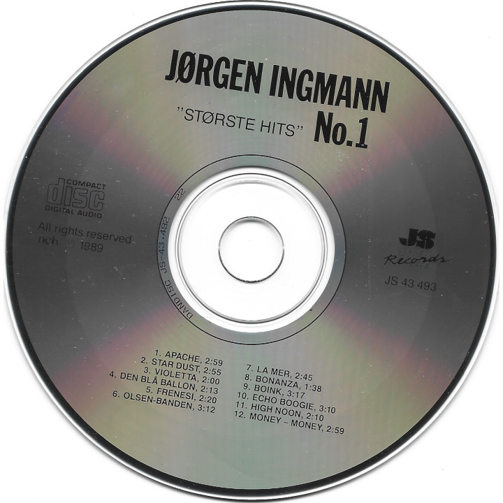 Jørgen Ingmann - Største Hits No. 1