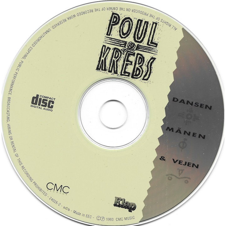 Poul Krebs – Dansen, Månen & Vejen