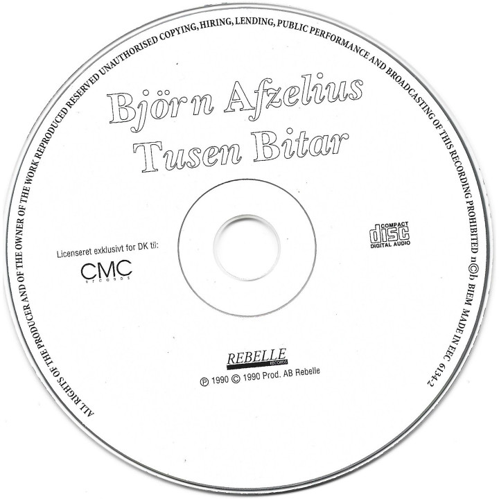 Björn Afzelius – Tusen Bitar