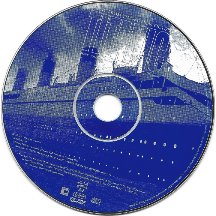 James Horner – Titanic (Music From The Motion Picture)