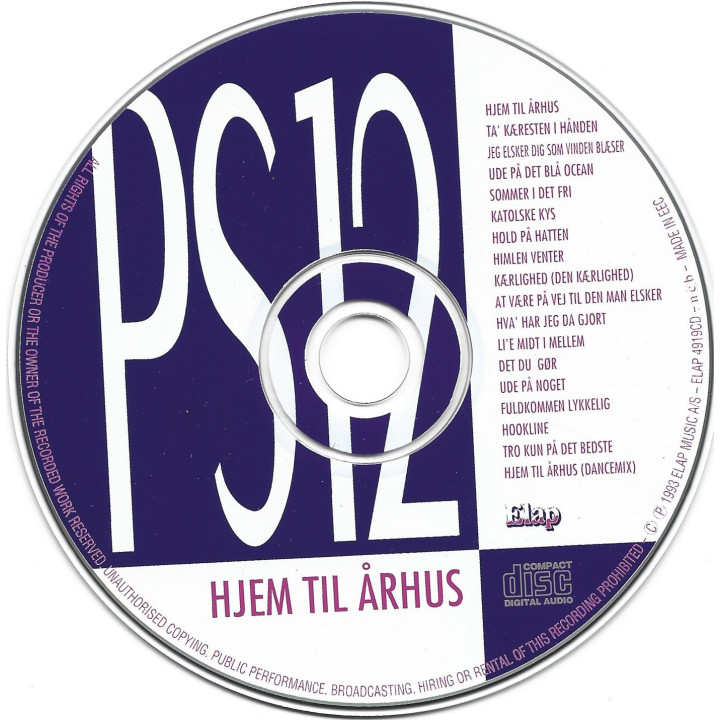 PS12 – Hjem Til Århus - 18 Hits