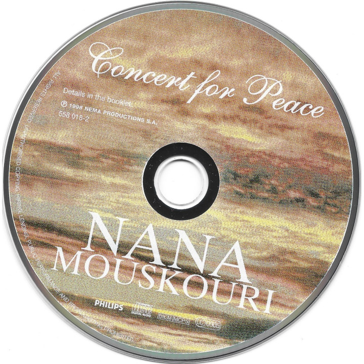 Nana Mouskouri – Concert For Peace