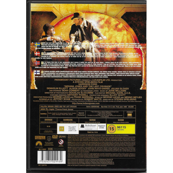 Indiana Jones and the Last Crusade